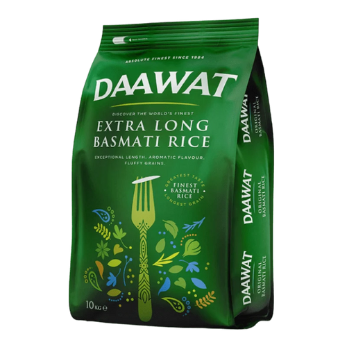 Daawat Extra Long Basmati Rice – 10kg