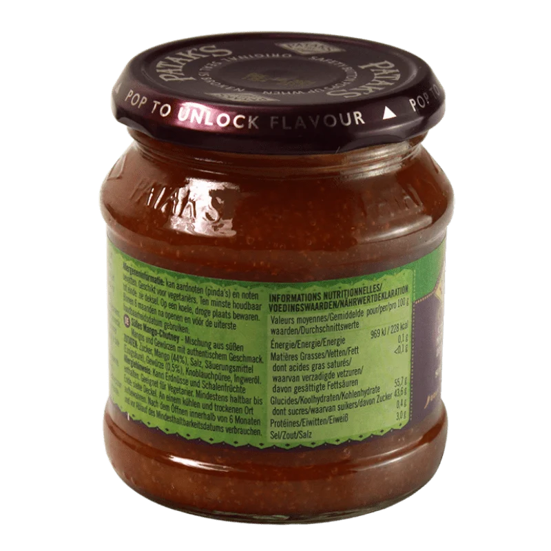 Patak Sweet Mango Chutney – 340g